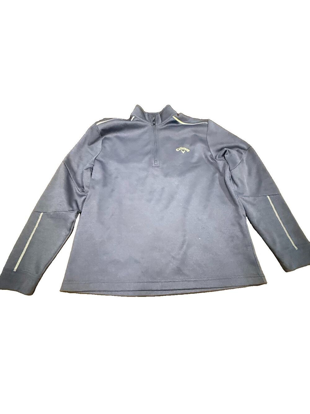 Callaway Golf 1/4 Zip Pullover Men’s M Blue Performance Fleece Stretch Jacket